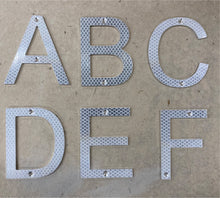 Load image into Gallery viewer, Road Sign House Numbers (White)