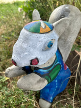 Load image into Gallery viewer, Squirrel Guardian Statue, Concrete
