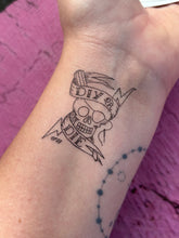 Load image into Gallery viewer, "DIY or DIE" Temporary Tattoo
