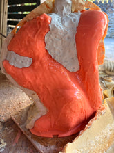Load image into Gallery viewer, Squirrel Guardian Statue, Concrete
