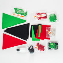 Load image into Gallery viewer, Making in Place Kits: Black Maker History Pennants
